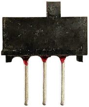 Load image into Gallery viewer, 10 Pack Slide Switch Mini SPDT - Fits on Breadboard (0.1" Lead Spacing), Plastic Body