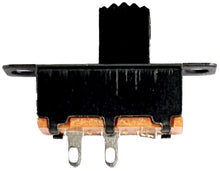 Load image into Gallery viewer, 6 Pack Mini 15mm SPST Slide Switch with 2-Pin Solder Lug Termination