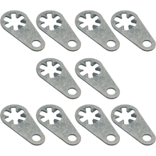 Load image into Gallery viewer, 10 Pack Lock Washer Solder Lug, Size 6, 10 Pieces per Pack (100 Pieces Total)