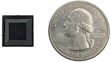 Load image into Gallery viewer, 3M 4 Pack 0.5-inch Tapered Square Bumpon Bumpers, 0.23-inch Height (Black)