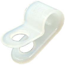 Load image into Gallery viewer, 10 Pack 1/4-inch Diameter Cable Clamp, Heavy Duty Molded Nylon (561-B0250)