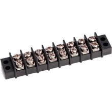 Load image into Gallery viewer, 10 Pack Dual Row Terminal Barrier Strips, 8 Positions with 16 Screws Each