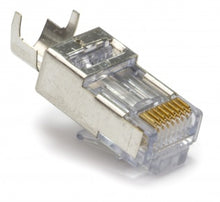 Load image into Gallery viewer, Platinum Tools Shielded EZ-RJ45 for CAT5e & CAT6 with External Ground