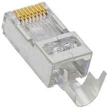 Load image into Gallery viewer, Platinum Tools Shielded EZ-RJ45 for CAT5e & CAT6 with External Ground