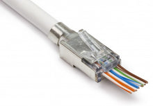 Load image into Gallery viewer, Platinum Tools Shielded EZ-RJ45 for CAT5e & CAT6 with External Ground