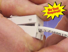 Load image into Gallery viewer, Platinum Tools Blue EZ-SnapJack Cat5e (705BL-1)