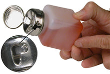 Load image into Gallery viewer, Menda Natural Square HDPE Bottle with Take-Along Locking Pump, 4 oz (35702)