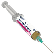 Load image into Gallery viewer, MG Chemicals No Clean Flux Paste, 10 milliliters Pneumatic Dispenser - Complete with Plunger & Dispensing Tip (8341-10ML)