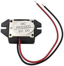 Load image into Gallery viewer, 85db Buzzer 8-16V DC, Solid State, with Wire Leads, 1.31" x 0.70" x 0.60"