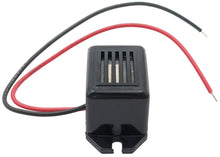 Load image into Gallery viewer, 85db Buzzer 8-16V DC, Solid State, with Wire Leads, 1.31" x 0.70" x 0.60"