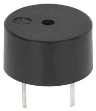 Load image into Gallery viewer, 2 Pack 12VDC, 85dB 4000Hz Piezo Buzzer, Sealed, 13.8x7.5mm Size