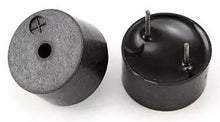 Load image into Gallery viewer, 2 Pack 12VDC, 85dB 4000Hz Piezo Buzzer, Sealed, 13.8x7.5mm Size