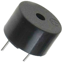 Load image into Gallery viewer, 12V DC Piezo Buzzer, 85 dB, 4000 Hz Continuous Tone, Sealed – 3–16V Operating, 7 mA, 13.8 x 7.5 mm