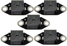 Load image into Gallery viewer, 5 Pack Sewable Surface Mount Buzzer for 3V Circuit, 24.8mm x 11mm x 6.1mm