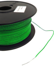 Load image into Gallery viewer, 1,000 Feet Green 24 Gauge Solid Hook-Up Wire, Tinned Copper, PVC Insulation, UL 1007/1569, RoHS Compliant