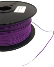 Load image into Gallery viewer, 1,000 Feet Purple 24 Gauge Solid Hook-Up Wire, Tinned Copper, PVC Insulation, UL 1007/1569, RoHS Compliant