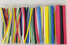Load image into Gallery viewer, 3M Heat Shrink Tubing Color Assortment Kit, 3/32" to 1/2" Single Wall (Thin) Polyolefin (FP-301)