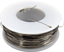 Load image into Gallery viewer, Nichrome Resistance Wire, 1/4 Lb Spool, 26 AWG, Composition: 60% Nickel, 16% Chromium and 24% Iron ASTM B267