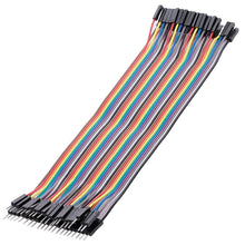 Load image into Gallery viewer, 40-Pin Male To Female Jumper Wire Cable, Dupont M to F, 8-inch Length