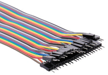Load image into Gallery viewer, 40-Pin Male To Female Jumper Wire Cable, Dupont M to F, 8-inch Length
