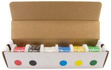 Load image into Gallery viewer, Stranded 22 Gauge Hook Up Wire Kit - Includes 6 Different Color 25 Foot Spools, Tinned Copper, PVC Insulated
