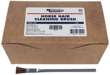 Load image into Gallery viewer, MG Chemicals 144 Pack Horse Hair Technical Cleaning Brush for Electronics, 6" Tin Handle, 3/4" Trim Length, 1/4" Length x 3/8" Width Brush Face (855-144)