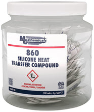 Load image into Gallery viewer, MG Chemicals Silicone Heat Transfer Compound, 4g Packs - 100 per Tub (860-4G)
