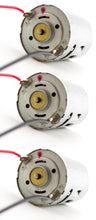 Load image into Gallery viewer, 3 Pack High Torque 9V DC Motor with Wire Leads Attached (1.48" Length x 1.08" Diameter)