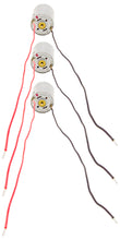 Load image into Gallery viewer, 3 Pack High Torque 9V DC Motor with Wire Leads Attached (1.48" Length x 1.08" Diameter)