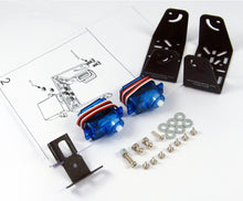 Load image into Gallery viewer, Servo Pan and Tilt Kit with Two 9g Servos and Pan Head Bracket, Manipulator Robot Accessory (RS002B)