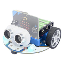 Load image into Gallery viewer, ELECFREAKS microbit Mini Cutebot Kit Compatible with BBC Micro:bit V2 and V1, DIY Programmable Robot Car Kit, STEM Educational Project, Graphical Makecode Coding Car(Without Micro:bit and AAA Battery)