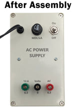 Load image into Gallery viewer, Low Voltage AC Power Supply Soldering Practice Kit with Assembly Manual, 6.3V or 12.6V AC Output