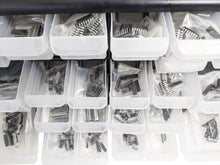 Load image into Gallery viewer, 300 Pieces CD4000 Series IC Assortment Kit with 25 Types of Logic CMOS ICs in Electronic Component Cabinet Storage Case