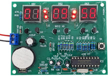 Load image into Gallery viewer, Assembled 24 Hour Digital Clock with Circuit Diagram (HH : MM : SS Display)