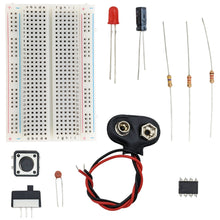 Load image into Gallery viewer, Reaction Time Tester Engineering Kit with Circuit Diagram (No Soldering Required)