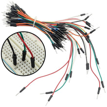Load image into Gallery viewer, 75 Pack Flexible Solderless Breadboard Jumper Wires Male to Male, 4 Different Lengths