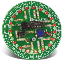 Load image into Gallery viewer, Whadda Roulette Wheel - Soldering Practice and Electrical Engineering D.I.Y. Kit (WSG119)