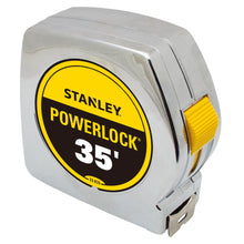 Load image into Gallery viewer, Stanley 35 Foot PowerLock Classic Tape Measure, 1" Width (33-835)