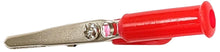 Load image into Gallery viewer, Red Alligator Clip Screw Type with Insulated Handle, 2.5" Long