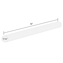 Load image into Gallery viewer, 18 Pack Full Size Construction Grade 7/16" Diameter × 10" Length Hot Glue Sticks, 3 Min Working Time for Trim Molding, Wood Floors, Stairs (CG-3R10T)