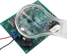 Load image into Gallery viewer, 4.5-inch Clear Plastic Dual Lens Magnifier, 3X and 6X Magnification (PMD002)