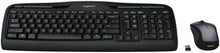 Load image into Gallery viewer, Wireless Keyboard and Mouse Combo - Black/Silver (MK335)