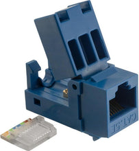 Load image into Gallery viewer, Platinum Tools Blue EZ-SnapJack Cat5e (705BL-1)