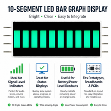 Load image into Gallery viewer, LED Bar Graph Green