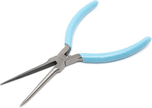 Load image into Gallery viewer, Xcelite 6" Long Needle Nose Plier with Blue Cushion Grip Handle, Serrated Jaw, 2-5/16" Jaw Length (NN7776VN)