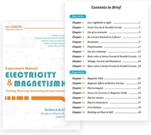 Load image into Gallery viewer, Electricity and Magnetism Kit Experiments STEM Science Kit for Kids, Electromagnetism Circuit Learning Set School Lab Physics Educational Toys, Birthday Gift for Boys Girls Age 8-16 Year Old