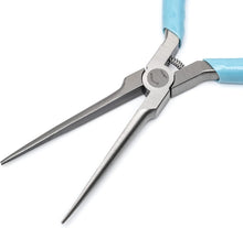 Load image into Gallery viewer, Xcelite 6" Long Needle Nose Plier with Blue Cushion Grip Handle, Serrated Jaw, 2-5/16" Jaw Length (NN7776VN)