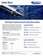 Load image into Gallery viewer, MG Chemicals 63/37 Rosin Core Leaded Solder, .32" Diameter, .6 oz Pocket Pack