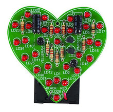 Load image into Gallery viewer, Velleman Flashing LED Sweetheart Soldering Practice Kit (MK101)
