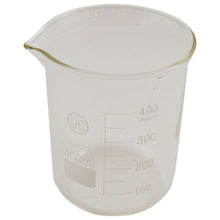 Load image into Gallery viewer, 12 Pack 400mL Low Form Glass Beaker
